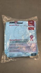 Gown, Small, AAMI Level 2, NonSterile, Over-The-Head, Chemotherapy Procedure, Thumb Loop, VersaGown, Pack