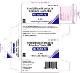 AMOXICILLIN-CLAV 875-125MG TAB