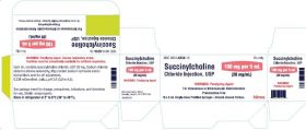 SUCCINYLCHOLINE CHLORIDE 100MG PFS 10X5ML