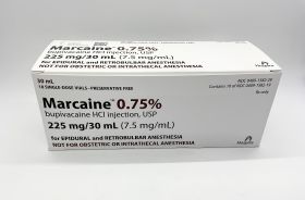 MARCAINE SDV INJ PRESERVATIVE-FREE 0.75%  225MG/30ML