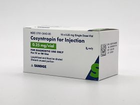 COSYNTROPIN FOR INJ, 0.25MG/VIAL 1ML SDV