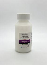 AMOXICILLIN FOR ORAL SUSPENSION, USP 400MG/5ML 100ML DYE-FREE