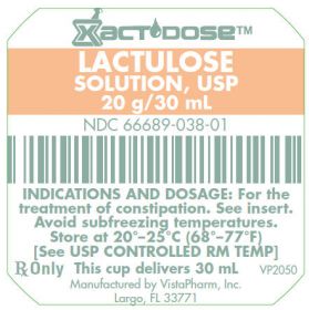 LACTULOSE, SOL 20GM/30ML UD