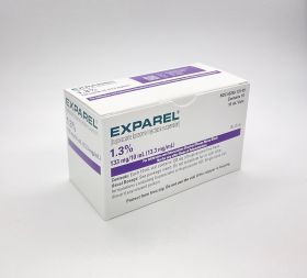EXPAREL 1.3% 13.3MG/ML 10ML