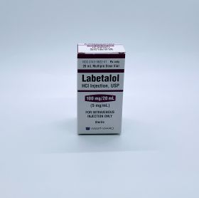 LABETALOL HCI INJ, USP 5MG/ML 20ML MDV