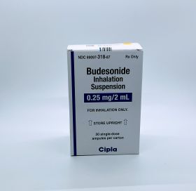 BUDESONIDE INH SUSP .25MG/2ML