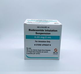 BUDESONIDE INHALATION SOLUTION .25MG/2ML