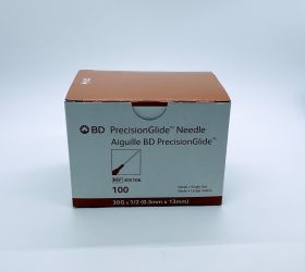 Hypodermic Needles 30G X 1/2, Beige, Sterile