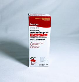 CHILDRENS ACETAMINOPHEN ELIX 160/5ML CHERRY, 1X118ML SUS