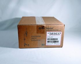 Closed IV Catheter Nexiva™ 20 Gauge 1-1/4 Inch Sliding Safety Needle, Case