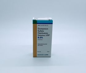 GENTAMICIN SULFATE OPTHALMIC SOLUTION, USP 0.3% 5ML