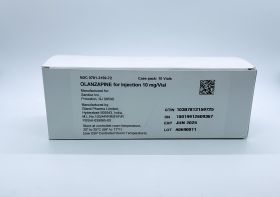 OLANZAPINE FOR INJ 10MG/VL SINGLE-USE