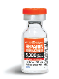 HEPARIN SODIUM FOR INJ SDV 5000 USP/1ML