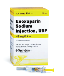ENOXAPARIN SODIUM PREFILLED SYRINGE. 40MG/0.4ML