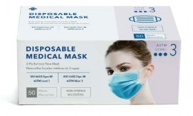 Surgical Mask - ASTM Level 3 - Earloops - Modern Health - 50ct Box