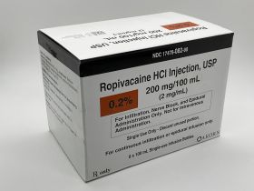 ROPIVACAINE HCI INJ, USP 2MG/ML 100ML SINGLE USE VIAL