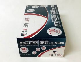 Gloves, Medium, Nitrile, Powder-Free, Exam, Blue, Case