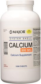 OYSTER SHELL CALCIUM CARBONATE 500MG TAB