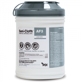 Surface Disinfectant Cleaner Sani Cloth AF3 Premoistened Germicidal Wipe 160/can NonSterile Disposable PDI EPA# 9480-9