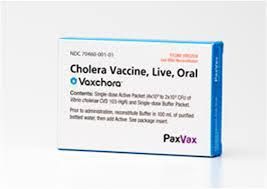 VAXCHORA CHOLERA VACCINE PAXVAX INC