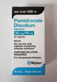 PAMIDRONATE DISODIUM INJ SINGLE-USE VIAL 3MG/ML 10ML