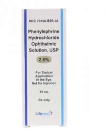 PHENYLEPHRINE HCL 2.5% OPHTHALMIC SOLUTION 15ML