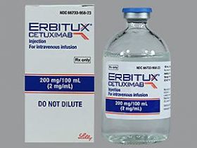 ERBITUX VL PRESERVATIVE FREE SDV 2MG/ML 100MG/50ML