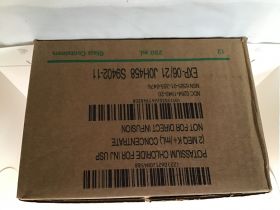 POTASSIUM CHLORIDE INJ CONCENTRATE VIAL MFG# S9402-11, 2MEQ K+/ML 250ML