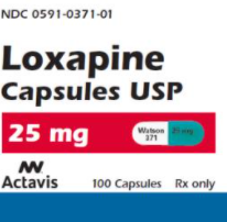 LOXAPINE CAP 25MG