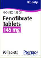 FENOFIBRATE TAB 145MG