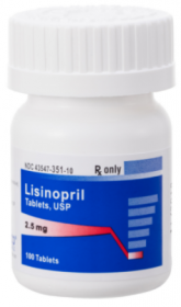 LISINOPRIL TAB 2.5MG 500CT SOL