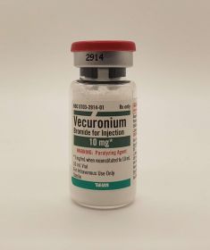 VECURONIUM BROMIDE FOR INJ 10MG 10ML