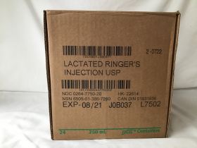 LACTATED RINGER IV SOLUTION FLEXIBLE BAG MFG# L7502, 250ML