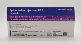EPINEPHRINE AMPULE PRESERVATIVE FREE 1:1000 1ML