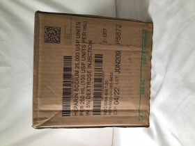 HEPARIN SODIUM 100 UNITS/ML IN 5% DEXTROSE INJ MFG# P5872, 250ML