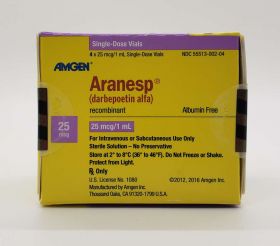 ARANESP VL 25MCG 1ML