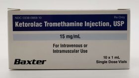 KETOROLAC TROMETHAMINE INJ SDV 15MG/ML 1ML