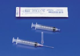 Monoject General Purpose Syringe With Luer-Lock Tip, Without Safety 6mL, Blister Pack