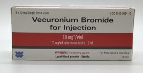 VECURONIUM BROMIDE FOR INJECTION 10MG