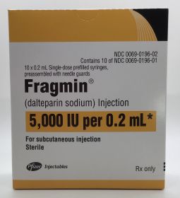 FRAGMIN INJ SDV 2500IU/0.2ML