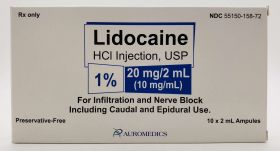 LIDOCAINE AMP 1% 2ML