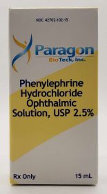 PHENYLEPHRINE HCL OPHTHALMIC SOLUTION, USP 2.5% 15ML