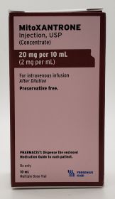 MITOXANTRONE INJ, USP MDV PRESERVATIVE-FREE 20MG 10ML