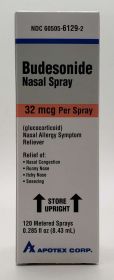 BUDESONIDE NASAL SPRAY 32MCG