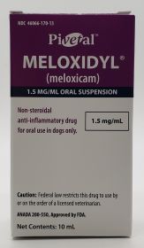 MELOXIDYL (MELOXICAM) ORAL SUSPENSION (NOT FOR USE IN HUMANS) 1.5MG/ML 10ML