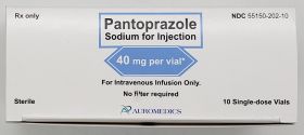 PANTOPRAZOLE INJ 40MG SDV