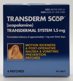 TRANSDERM SCOP 4'S SNZ