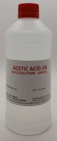 ACETIC ACID 3% SOLUTION 500ML