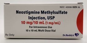 NEOSTIGMINE METHYLSULFATE INJ, USP MDV 1MG/ML 10ML