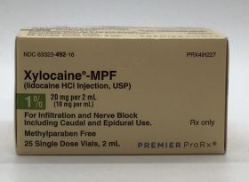 XYLOCAINE-MPF INJ, USP 1% SDV 2ML PPX